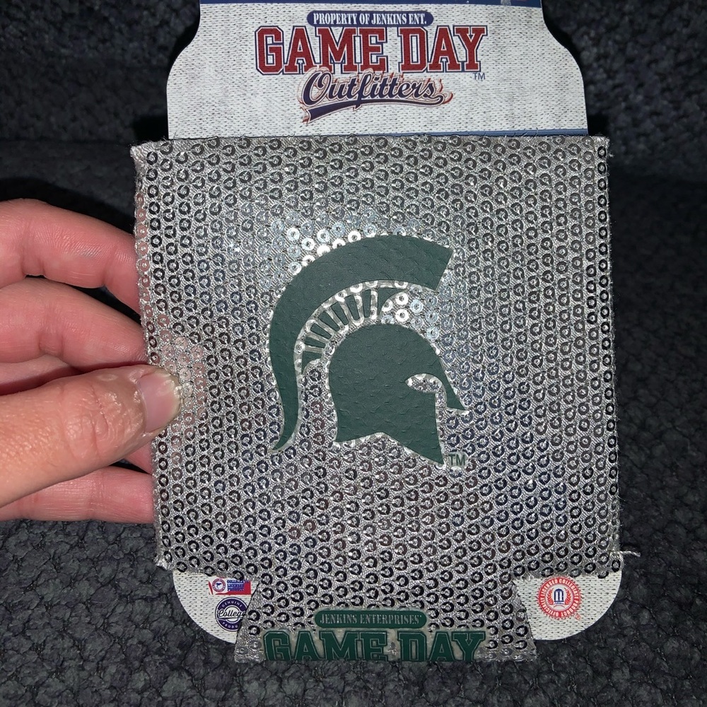 Michigan State Can Koozie